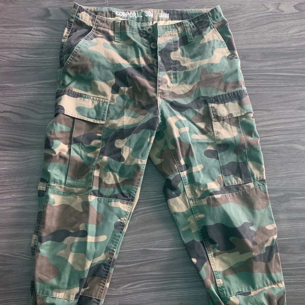 Camo Cargo pants